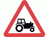 Agricultural vehicles likely to be in...