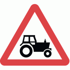 Agricultural vehicles likely to be in road ahead - DOT 553.1