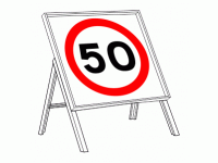 DOT 670 50MPH Sign