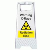 Warning X-Rays Radiation Risk A-Board 