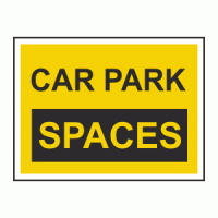 Car Park Spaces Sign