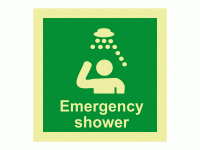 Emergency Shower Photoluminescent IMO...