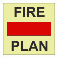 IMO - Fire Control Symbols Fire Plan Sign IMO 6001