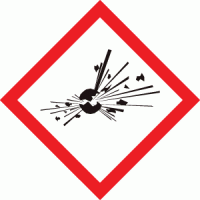 GHS Signs - Explosives Self Reactives Organic Peroxides