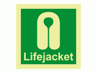 Life Jacket Photoluminescent IMO Safe...