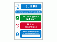 Spill Kit For Emergency Spill Team On...