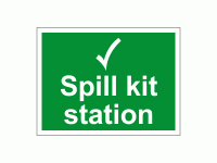 Spill Kit Station sign