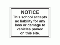 Notice This school accepts no liabili...