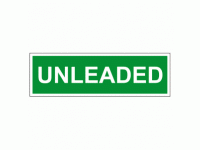 Unleaded Fuel sign