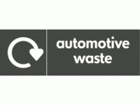 Automotive Waste Recycling Signs WRAP...