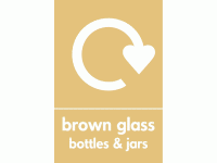 Brown Glass Bottles & Jars Waste Recy...