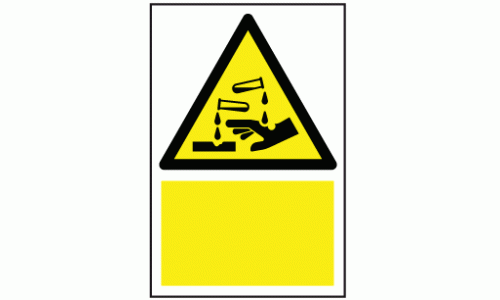 DANGER Corrosive Warning Sign 300 x 200mm Safety Signs