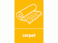 Carpet Waste Recycling Signs WRAP Rec...