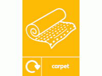 Carpet Waste Recycling Signs WRAP Rec...