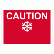 Caution Ice blank