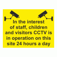 In the interest of staffchildren and visitors CCTV is in operation on this site 24 hours a day