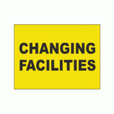 Changing Facilities Sign