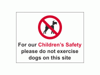 For our Children’s Safety please do n...