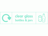 Clear Glass Bottles & Jars Waste Recy...