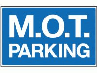 M.O.T. parking