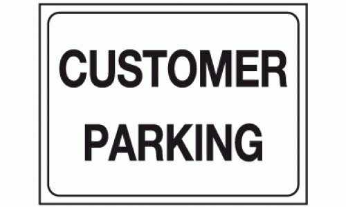 Customer parking