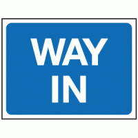 Way In Sign