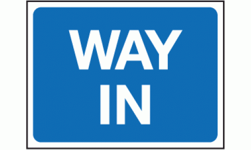Way In Sign