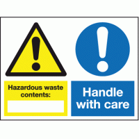 Hazardous waste handle with care