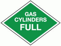 Gas cylinders full