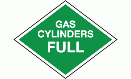 Gas cylinders full