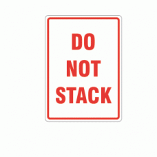 Do Not Stack labels 500 per roll