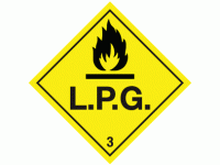 L.P.G Sign