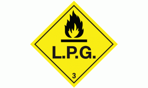 L.P.G Sign