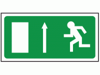 Exit left ahead