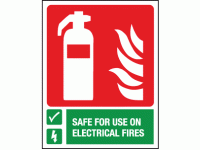 Safe for use on electrical fires