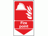 Fire point below