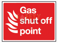 Gas shut off point
