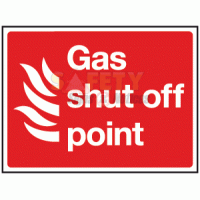 Gas shut off point