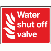 Water shut off valve 