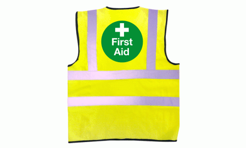 Hi-Vis Waistcoat First Aid