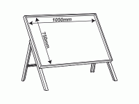 Metal frames to accept all 1050 x 750...