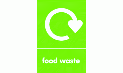Food Waste Recycling Signs WRAP Recycling Signs
