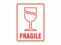 Fragile labels 500 per roll