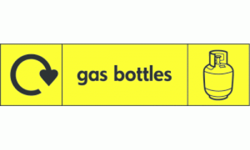 gas bottles recycle & icon 