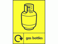 gas bottles recycle & icon 