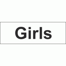 Girls Toilet sign