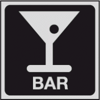 Bar symbol sign