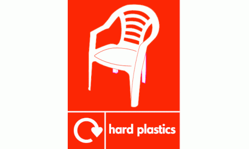 hard plastics recycle & icon 