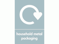 household metal packaging recycle 