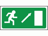 Exit right diagonal up